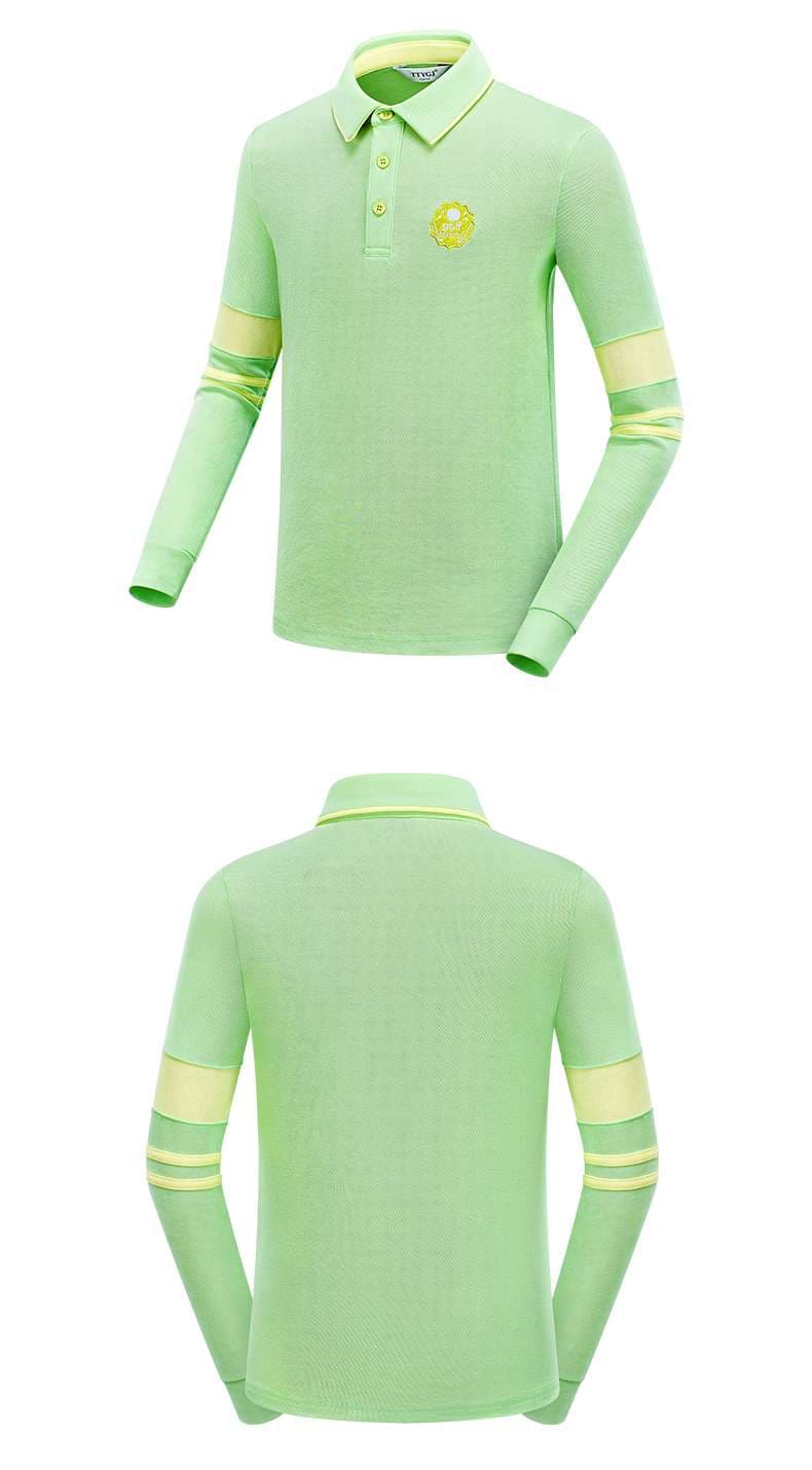 ロングTシャツ　ゴルフポロシャツ