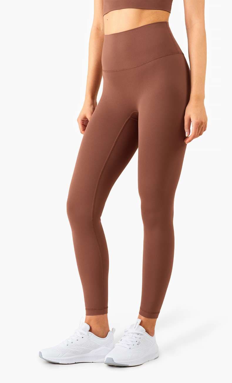 レギンス　ハイウエストストレッチレギンス