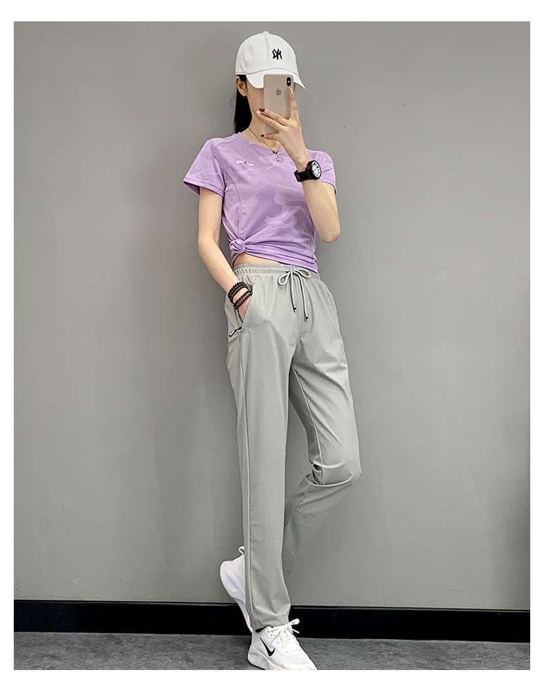 ロングパンツ　スリムフィットジョガーパンツ