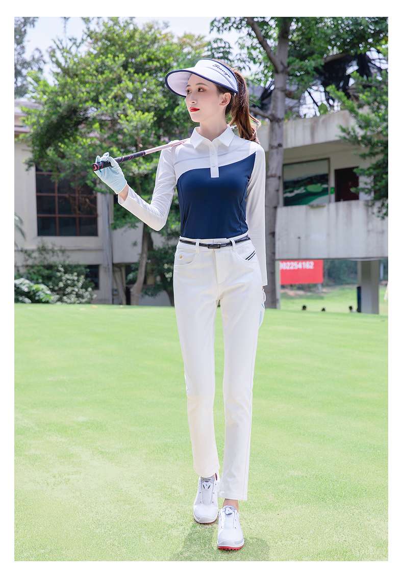 ロングTシャツ　スポーティーゴルフウェア