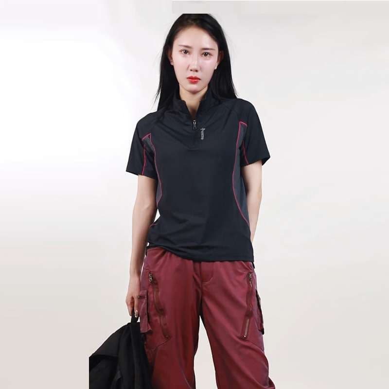 Tシャツ　スポーティ機能性半袖シャツ