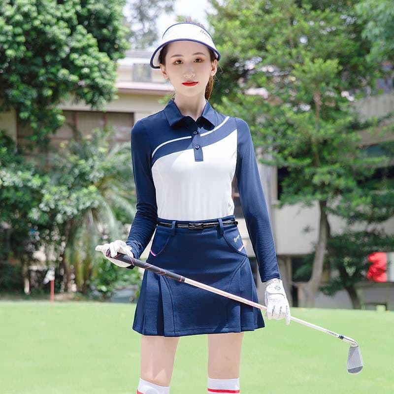 ロングTシャツ　スポーティーゴルフウェア