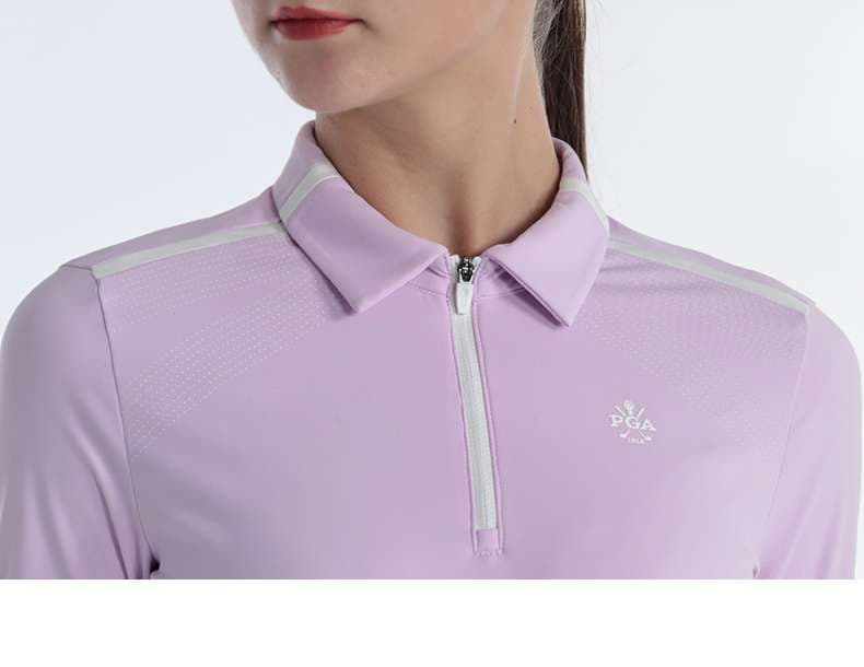 ロングTシャツ　ゴルフ高機能ポロシャツ