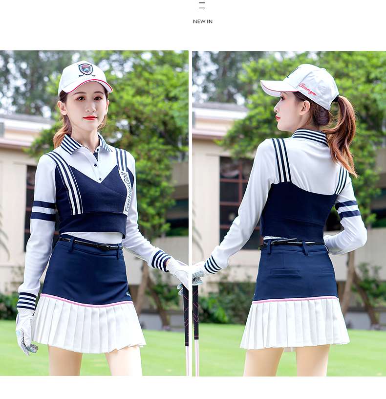 セットアップ　ゴルフウェアタンクトップセット