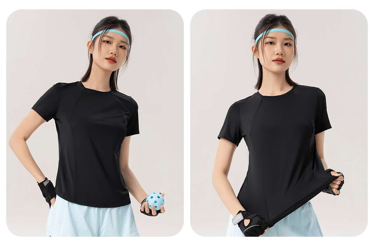Tシャツ　快適通気性スポーツウェア