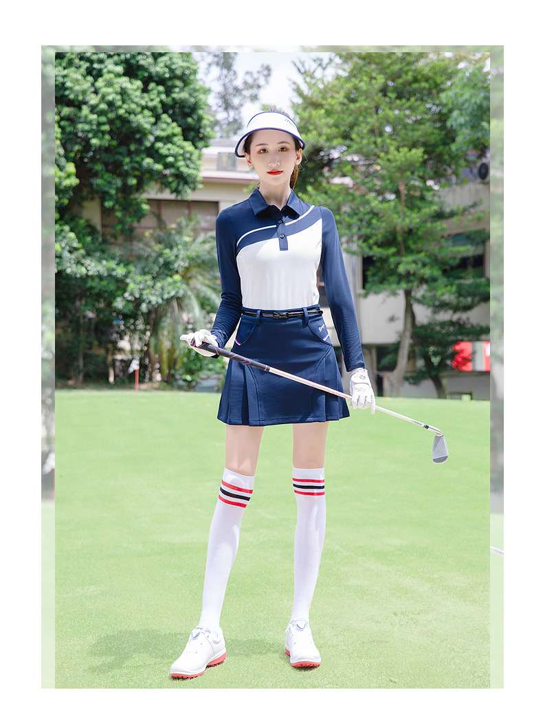 ロングTシャツ　スポーティーゴルフウェア