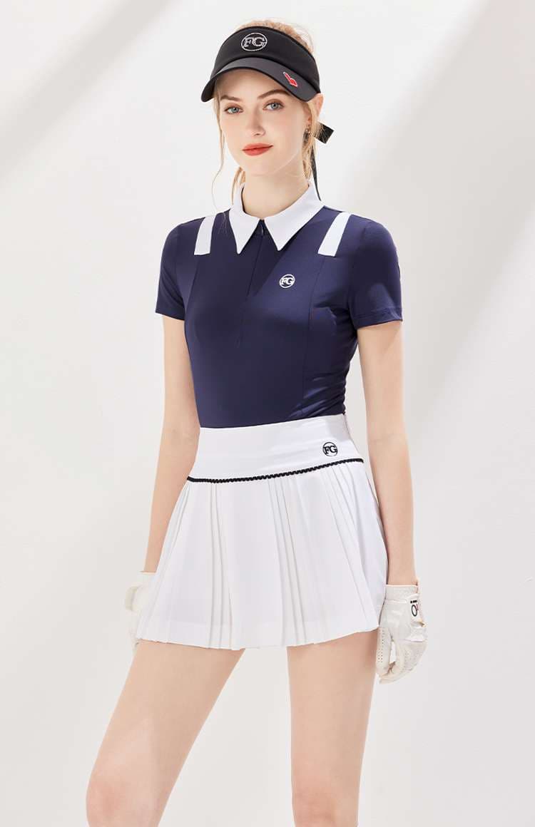 Tシャツ　スポーティーエレガンスゴルフシャツ