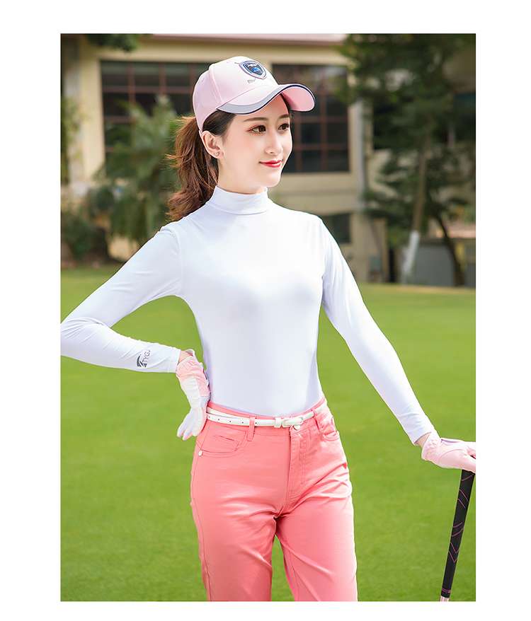 ロングパンツ　スリムフィットゴルフパンツ