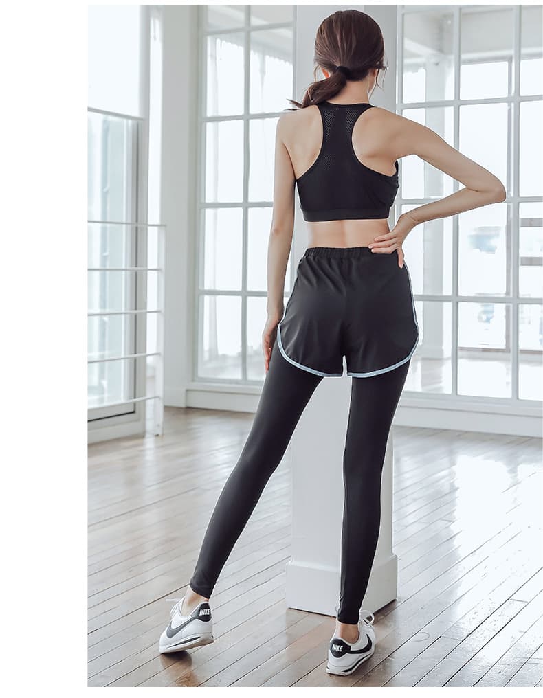 セットアップ　スタイリッシュランニングウェア5点セット