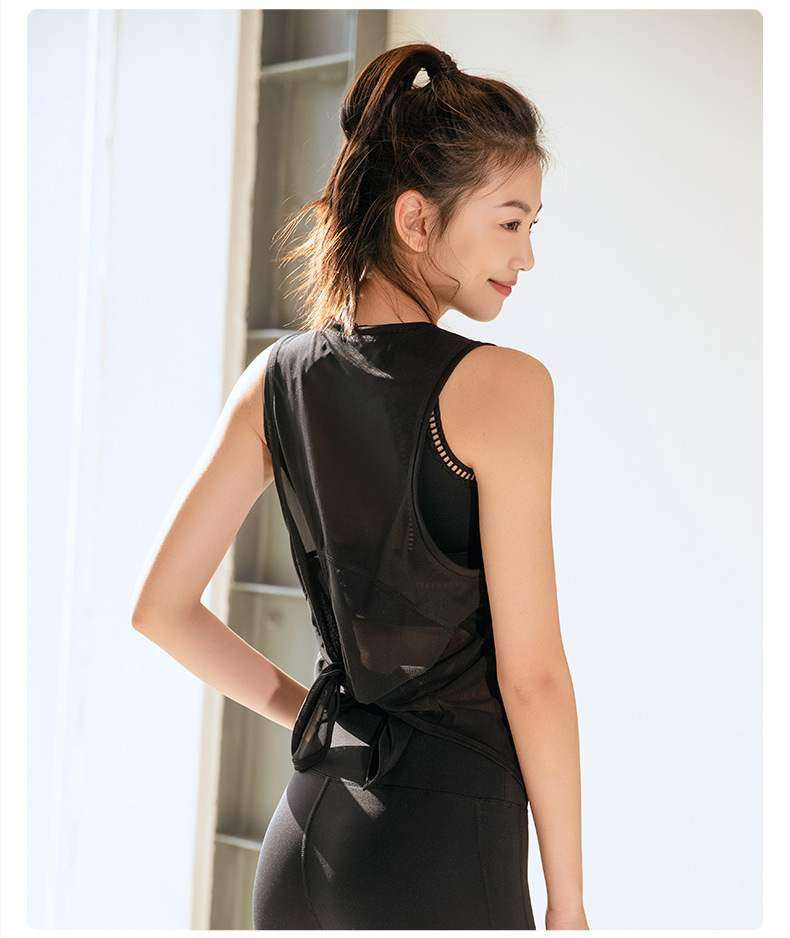 タンクトップ　メッシュ切替アクティブタンクトップ