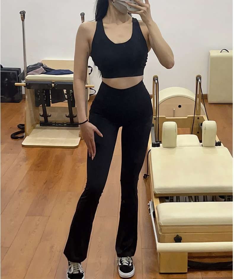 ロングパンツ ヒップアップフィットネスパンツ