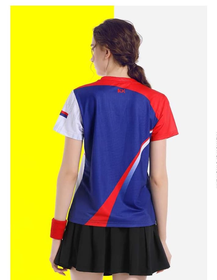 Tシャツ アシンメトリーデザインスポーツシャツ