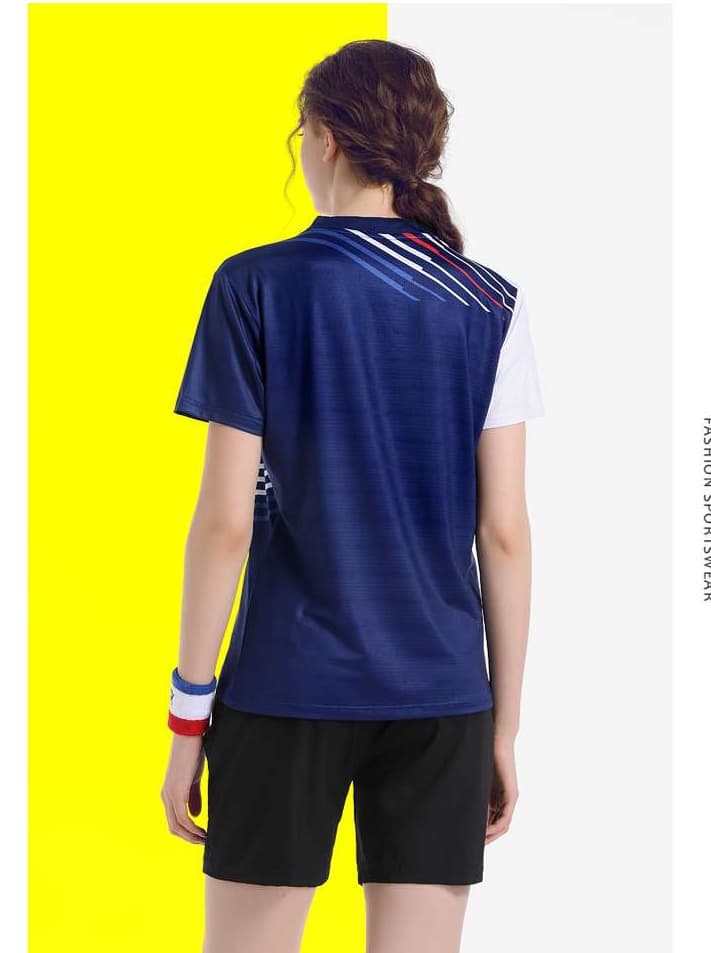 Tシャツ アシンメトリーデザインスポーツシャツ