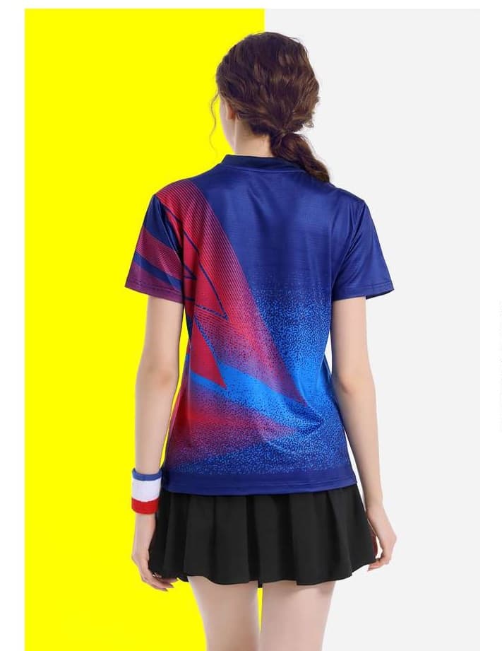 Tシャツ アシンメトリーデザインスポーツシャツ