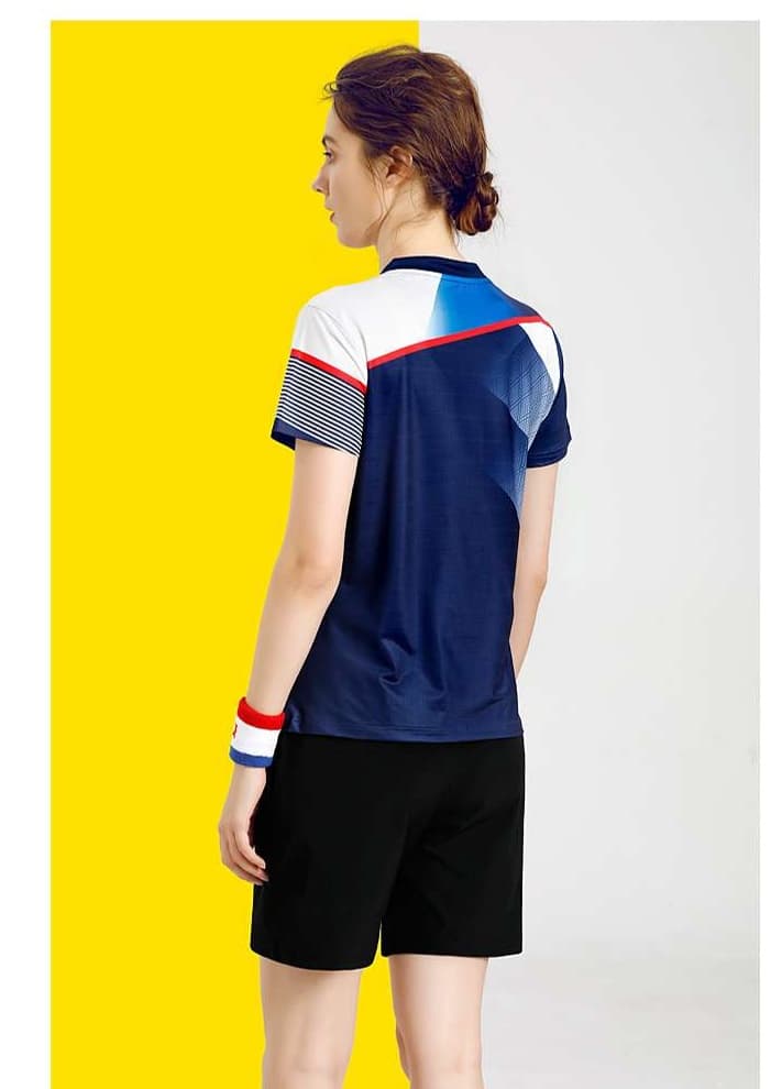 Tシャツ アシンメトリーデザインスポーツシャツ