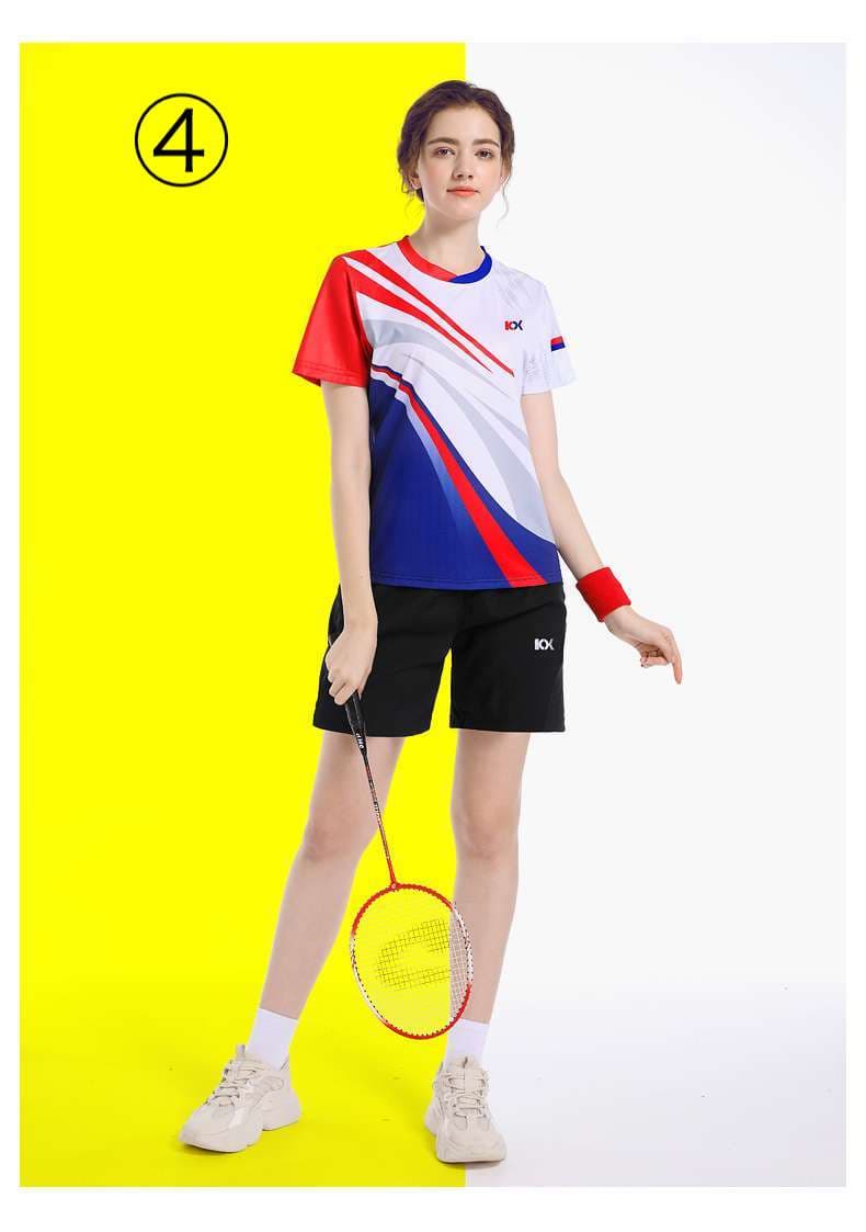 Tシャツ アシンメトリーデザインスポーツシャツ