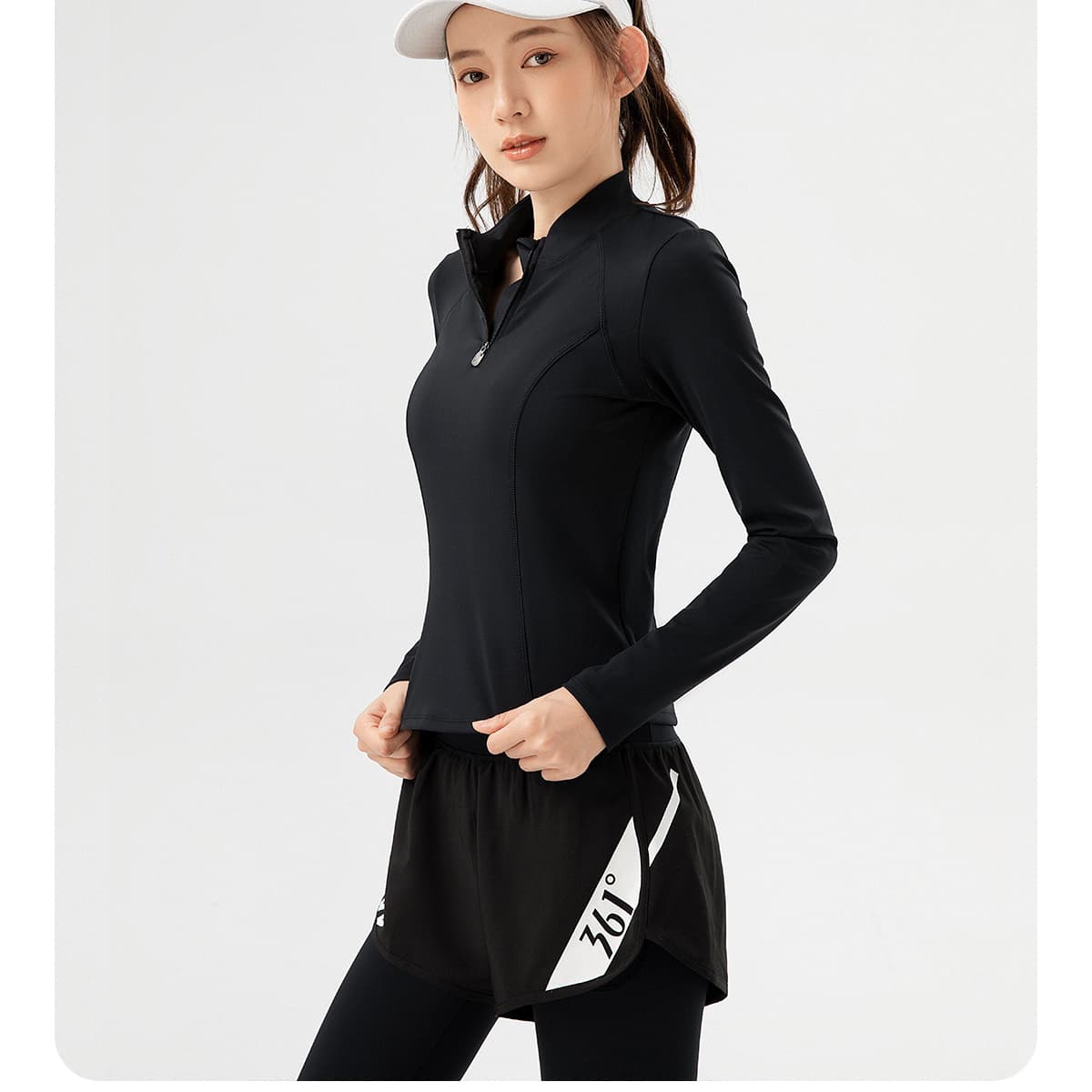 セットアップ 美シルエットジョギングセットアップ